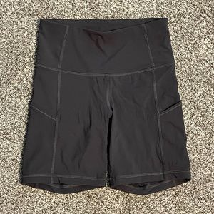 CRZ Yoga Bike Shorts 6” Grey